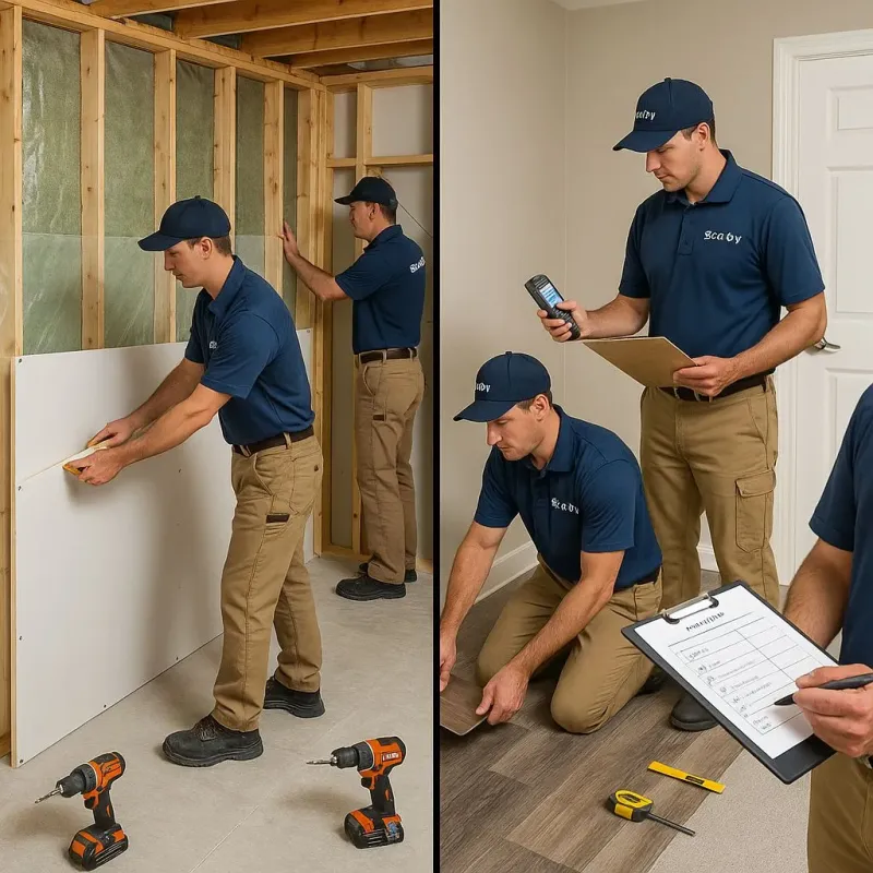 Repairs and Reconstruction process in Millville, NJ