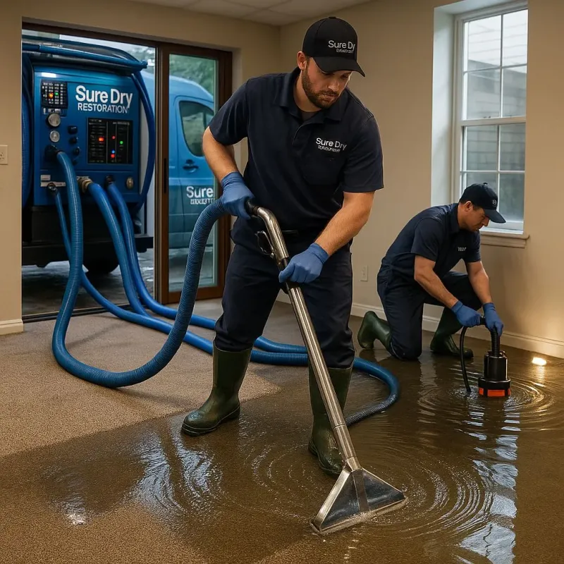Water Extraction and Removal process in Millville, NJ